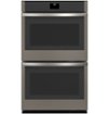 GE - 30" Built-In Electric Convection Double Wall Oven with No Preheat Air Fry - Slate