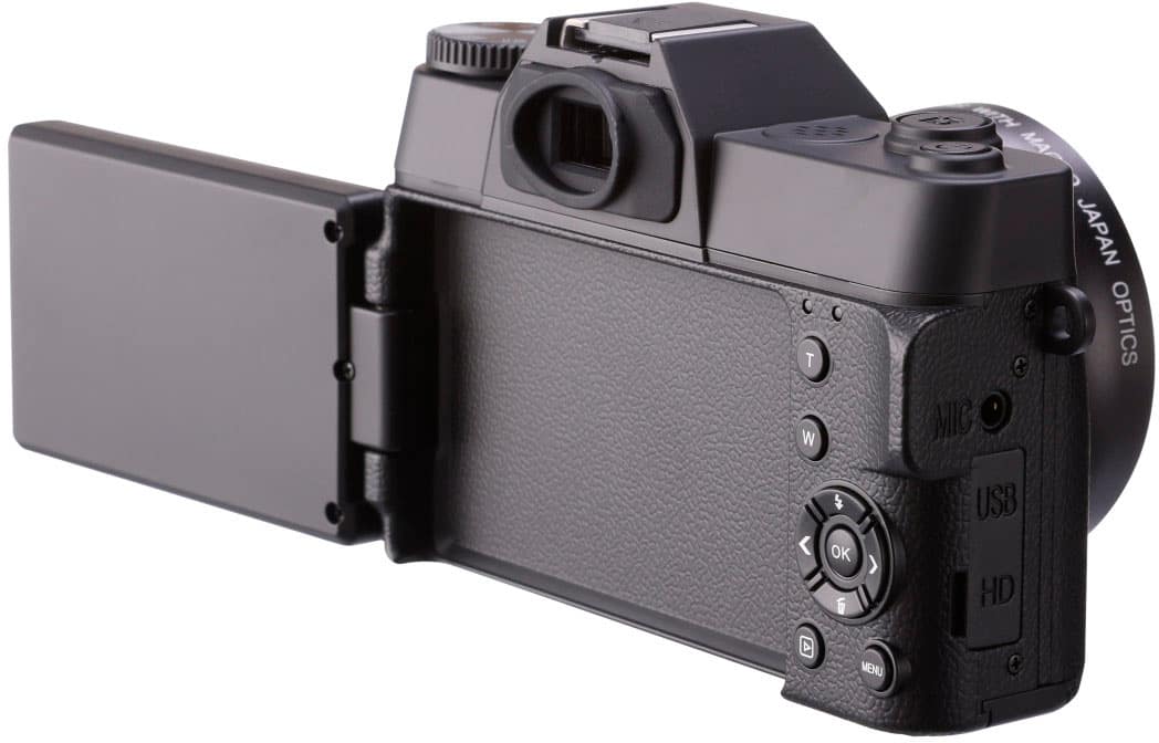 Vivitar - VECXX101 4K Digital Camera - Black