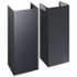 Samsung - Bespoke Chimney Hood Extension Kit for 30" and 36" Range Hoods - Black Stainless Steel