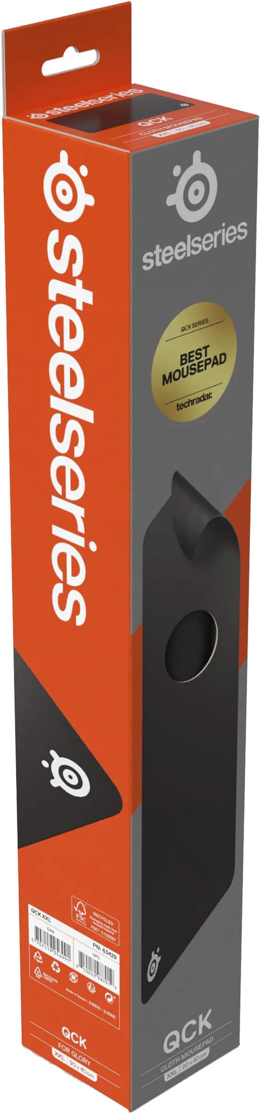 SteelSeries - QcK Cloth Gaming Mouse Pad (XXL) - Black