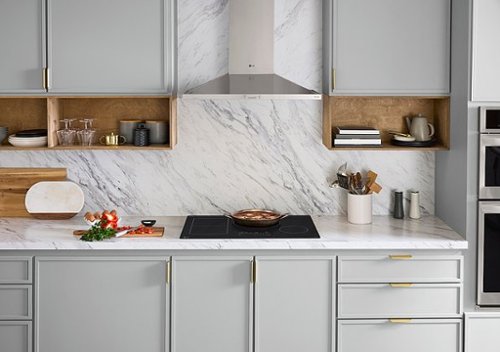 LG - 30-in Wide Built-In Electric Induction Smart Cooktop with 4 Elements and UltraHeat 5.0kW Element - Black Ceramic