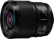 Panasonic - LUMIX Full Frame Camera Lens, S 100mm F2.8 MACRO - Black