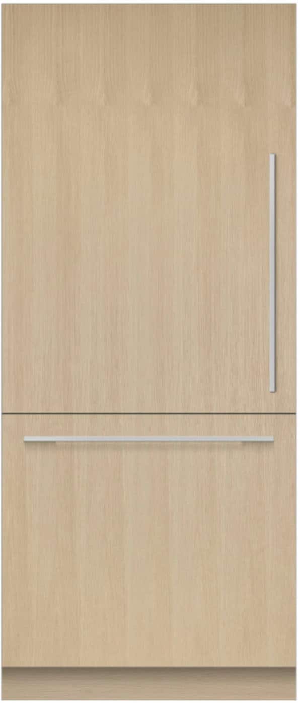 Fisher & Paykel - 36 in. Wide Series 36 19.2 cu ft Bottom Freezer Freestanding Refrigerator Left Hinge Panel Ready - Custom Panel Ready