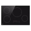 LG - 30-in Wide Built-in Electric Induction Smart Cooktop with 4 Elements and UltraHeat 4.3kW Power Element - Black Ceramic