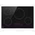 LG - 30-in Wide Built-in Electric Induction Smart Cooktop with 4 Elements and UltraHeat 4.3kW Power Element - Black Ceramic