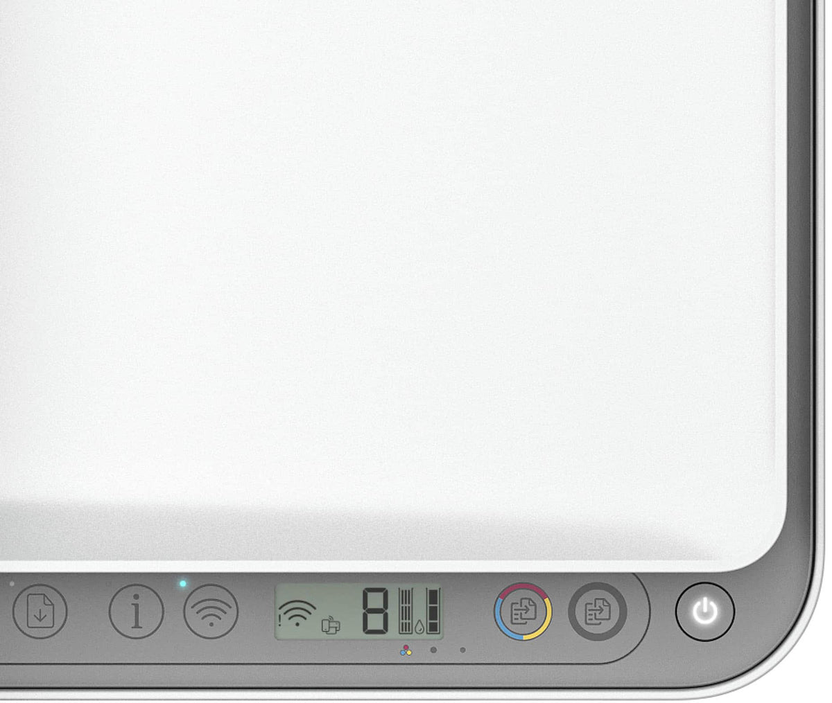 HP - DeskJet 4255e Wireless AI-Enabled All-in-One Inkjet Printer with 3 Months of Instant Ink - White