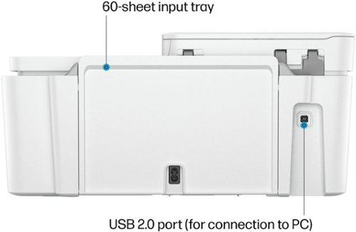 HP - DeskJet 4255e Wireless AI-Enabled All-in-One Inkjet Printer with 3 Months of Instant Ink - White