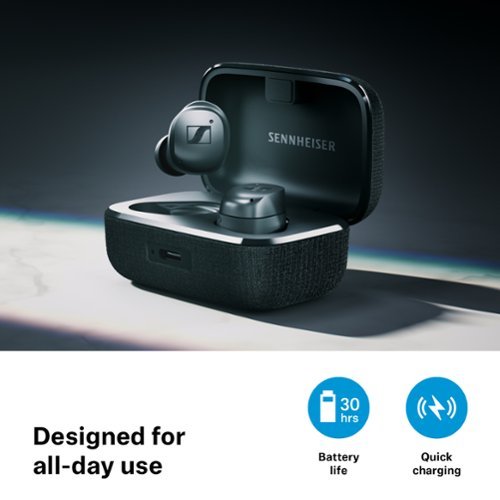Sennheiser - MOMENTUM True Wireless 4 Earbuds - Black