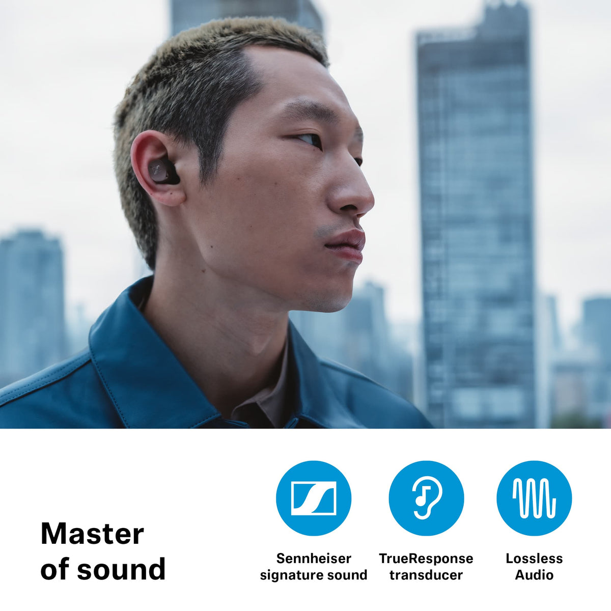 Sennheiser - MOMENTUM True Wireless 4 Earbuds - Black
