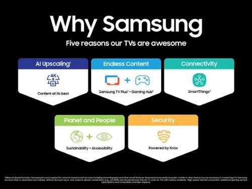 Samsung - 85” Class DU8000 Series Crystal UHD Smart Tizen TV (2024)