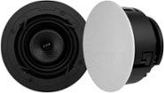 Sonance - VX62R – Visual Experience Series 6-1/2" 2-Way In Ceiling Speakers (Pair) - Paintable White