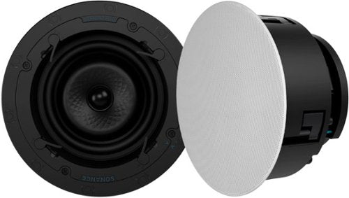 Sonance - VX62R – Visual Experience Series 6-1/2" 2-Way In Ceiling Speakers (Pair) - Paintable White