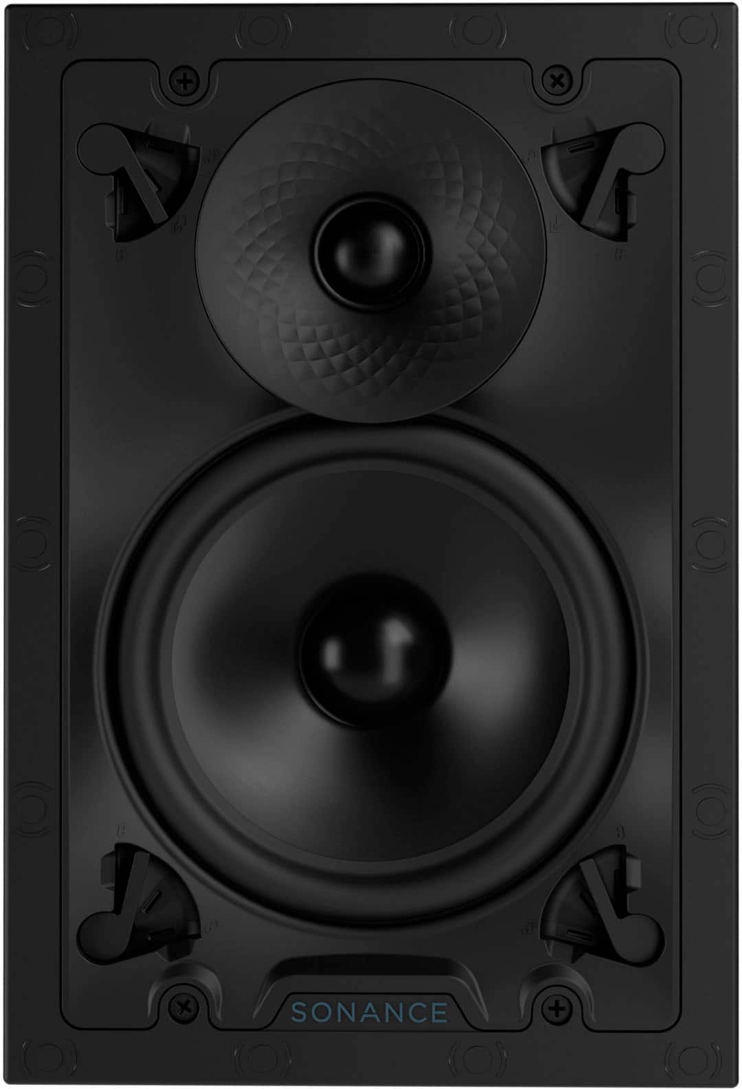 Sonance - VX62 – Visual Experience Series 6-1/2” 2-Way In Wall Speakers (Pair) - Paintable White