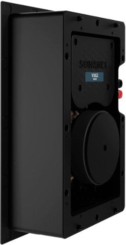 Sonance - VX62 – Visual Experience Series 6-1/2” 2-Way In Wall Speakers (Pair) - Paintable White