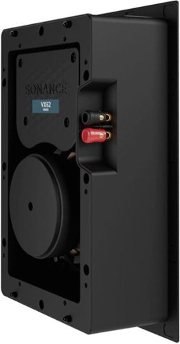 Sonance - VX62 – Visual Experience Series 6-1/2” 2-Way In Wall Speakers (Pair) - Paintable White