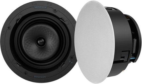 Sonance - VX82R - Visual Experience Series 8" 2-Way In Ceiling Speakers (Pair) - Paintable White