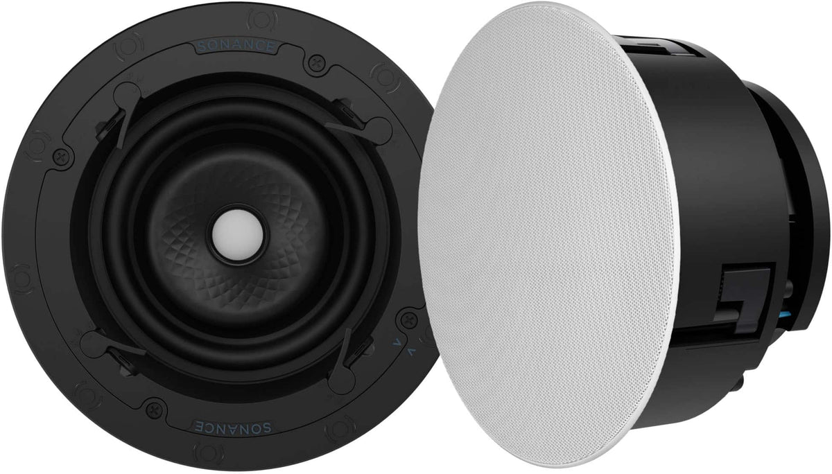 Sonance - VX64R - Visual Experience Series 6.5" 2-Way In Ceiling Speakers (Pair) - Paintable White