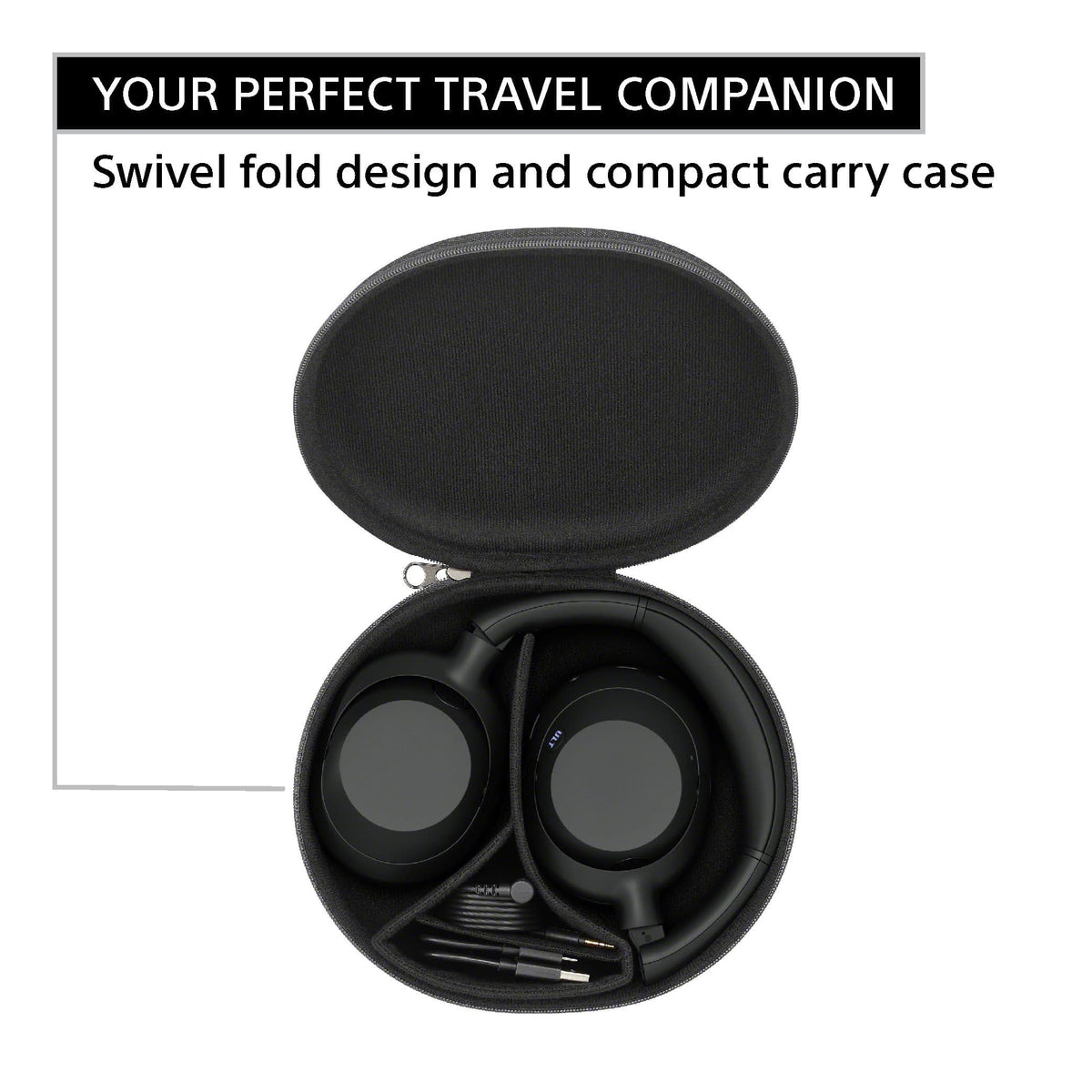 Sony - ULT WEAR Wireless Noise Cancelling Headphones - Black