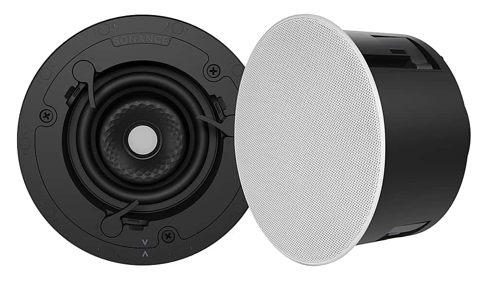 Sonance - VX46R - Visual Experience Series 4" 2-Way In Ceiling Speakers (Pair) - Paintable White