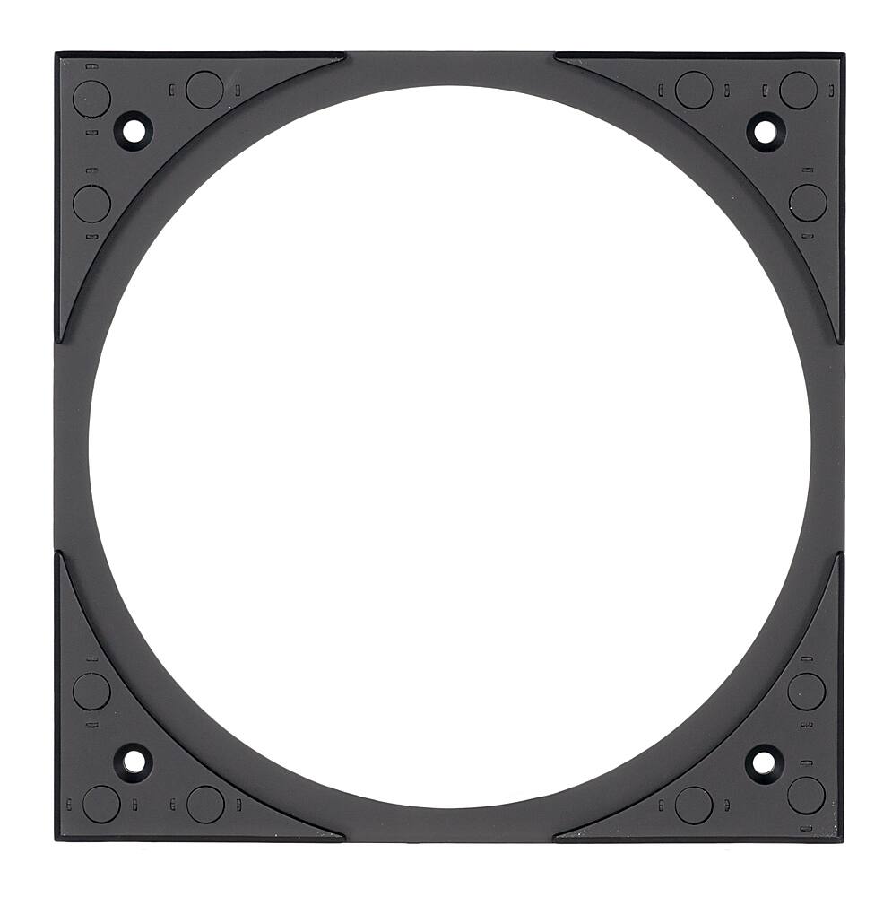 Sonance - VX4SQ-NT - Visual Experience Series 4" Small Square Adapter w/ Trimless Grille (2-Pack) - Paintable White