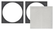 Sonance - VX4SQ-NT - Visual Experience Series 4" Small Square Adapter w/ Trimless Grille (2-Pack) - Paintable White