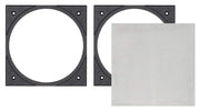 Sonance - VX4SQ-NT - Visual Experience Series 4" Small Square Adapter w/ Trimless Grille (2-Pack) - Paintable White
