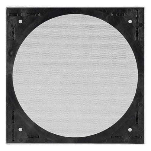 Sonance - VX6SQ-NT - Visual Experience Series 6" Medium Square Adapter w/ Trimless Grille (2-Pack) - Paintable White