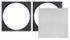 Sonance - VX8SQ-NT - Visual Experience Series 8" Large Square Adapter w/ Trimless Grille (2-Pack) - Paintable White