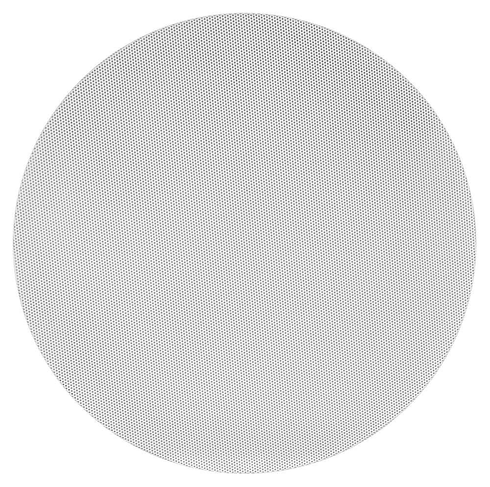 Sonance - VX8R-GRILLE-NT - Visual Experience Series 8" Round Grille Trimless for 8" In Ceiling (2-Pack) - Paintable White