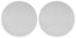 Sonance - VX8R-GRILLE-NT - Visual Experience Series 8" Round Grille Trimless for 8" In Ceiling (2-Pack) - Paintable White