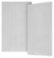 Sonance - VX4-GRILLE-NT - Visual Experience Series 4" Rectangle Grille Trimless for 4" In Wall Speakers (2-Pack) - Paintable White