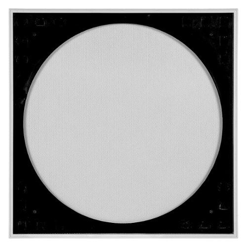 Sonance - VX8SQ-T - Visual Experience Series 8" Large Square Adapter w/ Micro Trim Grille (2-Pack) - Paintable White