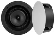 Sonance - VX80R - Visual Experience Series 8" 2-Way In Ceiling Speakers (Pair) - Paintable White