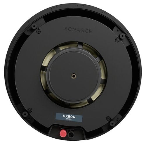 Sonance - VX80R - Visual Experience Series 8" 2-Way In Ceiling Speakers (Pair) - Paintable White