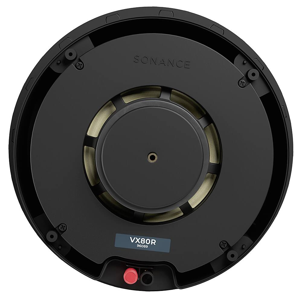 Sonance - VX80R - Visual Experience Series 8" 2-Way In Ceiling Speakers (Pair) - Paintable White