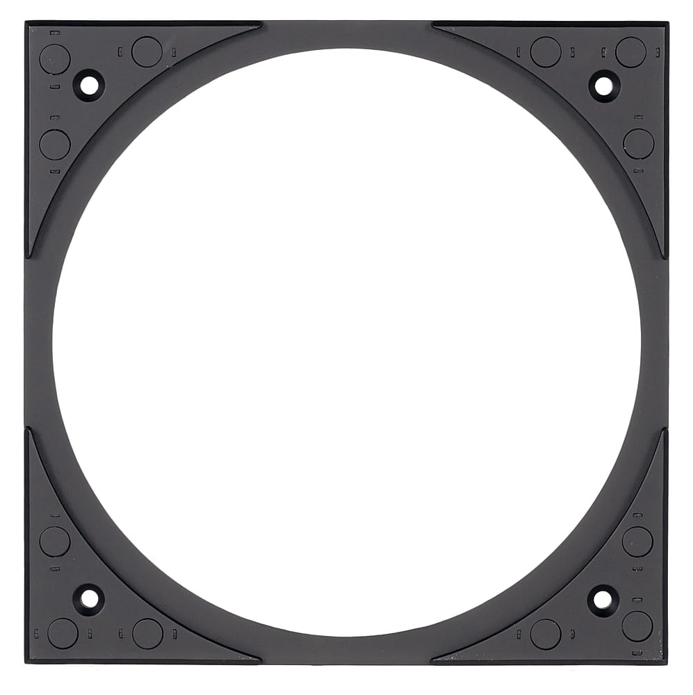 Sonance - VX4SQ-T - Visual Experience Series 4" Small Square Adapter w/ Micro Trim Grille (2-Pack) - Paintable White