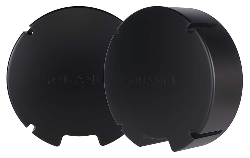 Sonance - VX8-ENCL-R - Visual Experience Series 8" Round Retro Enclosure for 8" VX (2-Pack) - Black