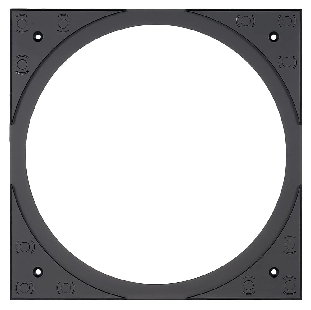 Sonance - VX6SQ-T - Visual Experience Series 6" Medium Square Adapter w/ Micro Trim Grille (2-Pack) - Paintable White