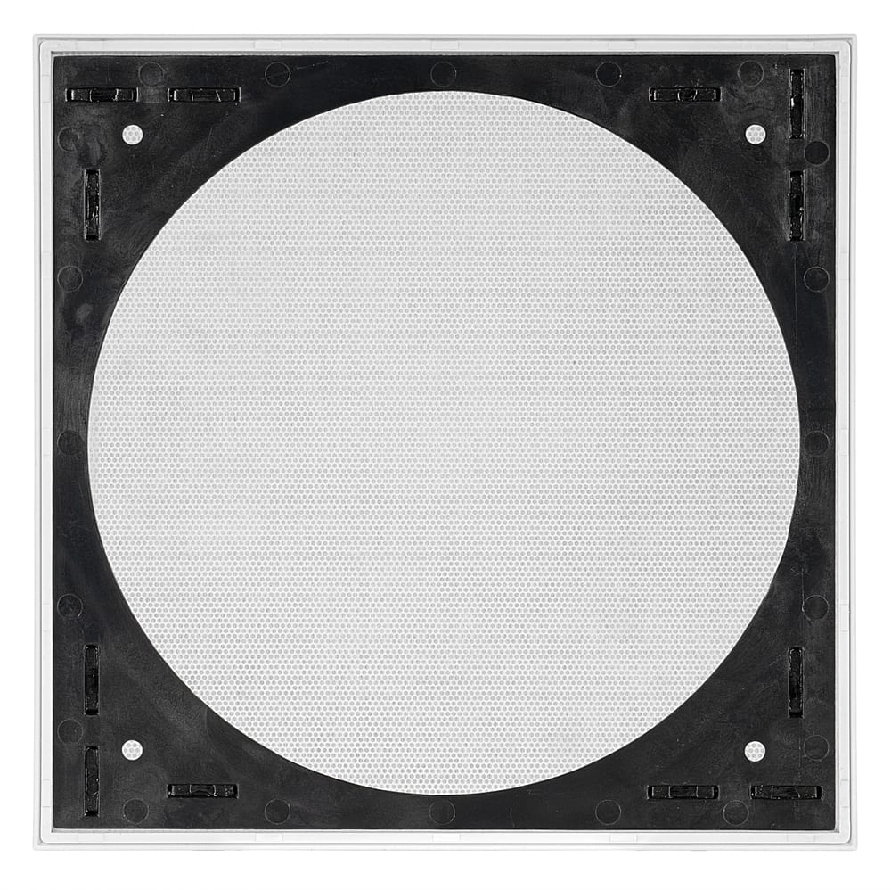 Sonance - VX6SQ-T - Visual Experience Series 6" Medium Square Adapter w/ Micro Trim Grille (2-Pack) - Paintable White