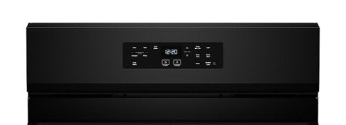 Whirlpool - 30 in. Wide 4 burners 5.3 cu. ft. Freestanding Gas Range with Cooktop Flexibility - Black