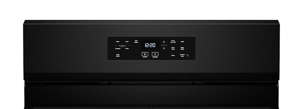 Whirlpool - 30 in. Wide 4 burners 5.3 cu. ft. Freestanding Gas Range with Cooktop Flexibility - Black