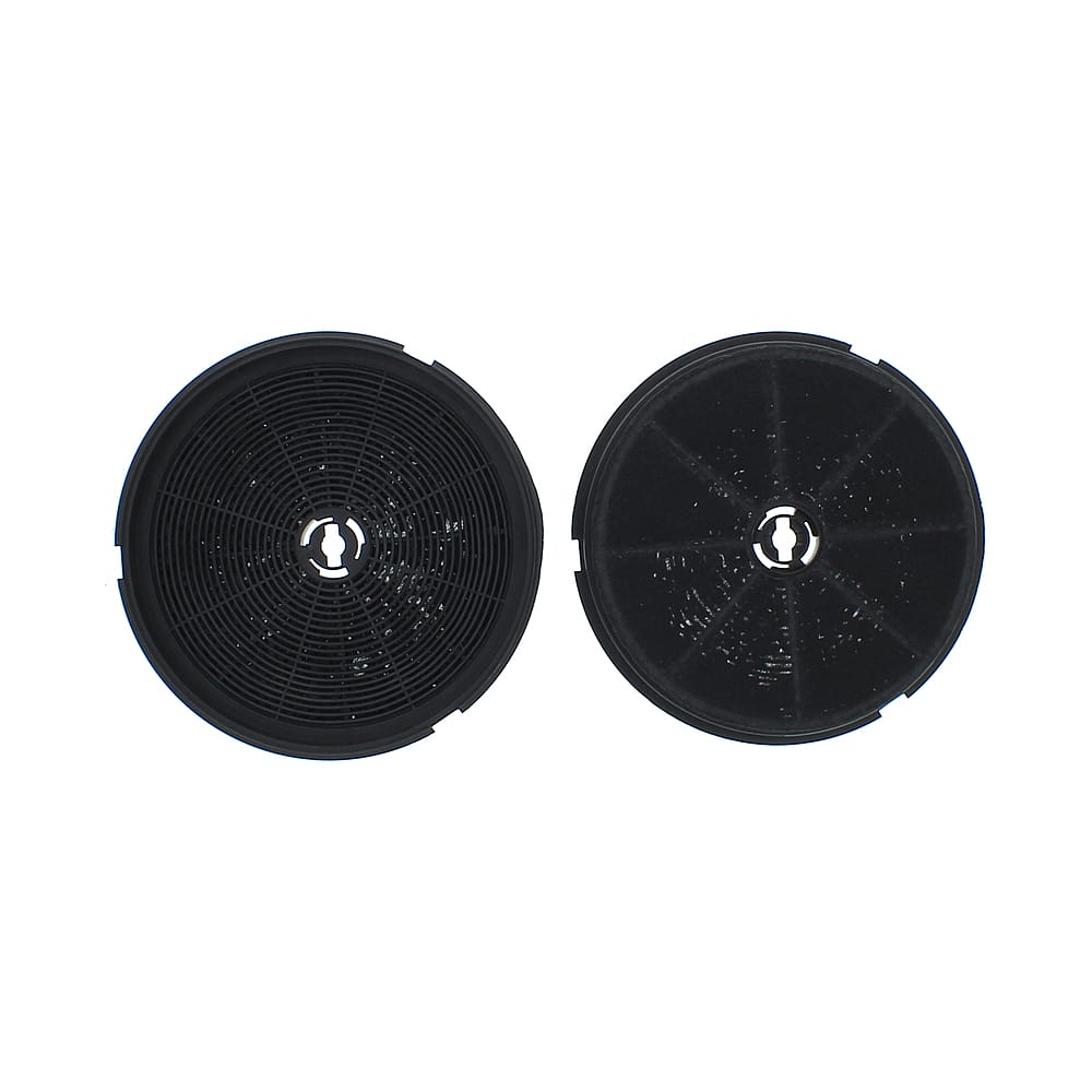 Charcoal Filter Replacement for ZVA and ZPO Zephyr Range Hoods (Set of 2) - Black