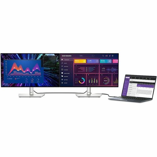Dell - UltraSharp 23.8" IPS LED FHD 120Hz Monitor (USB, HDMI) - Black