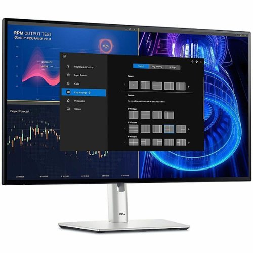 Dell - UltraSharp 23.8" IPS LED FHD 120Hz Monitor (USB, HDMI) - Black