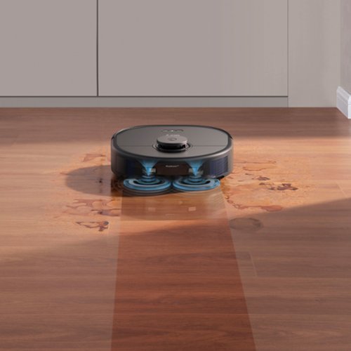 eufy - X10 Pro Omni Wi-Fi Connected Robot Vacuum & Mop with Self Washing and Self Drying Auto Empty Station - Black