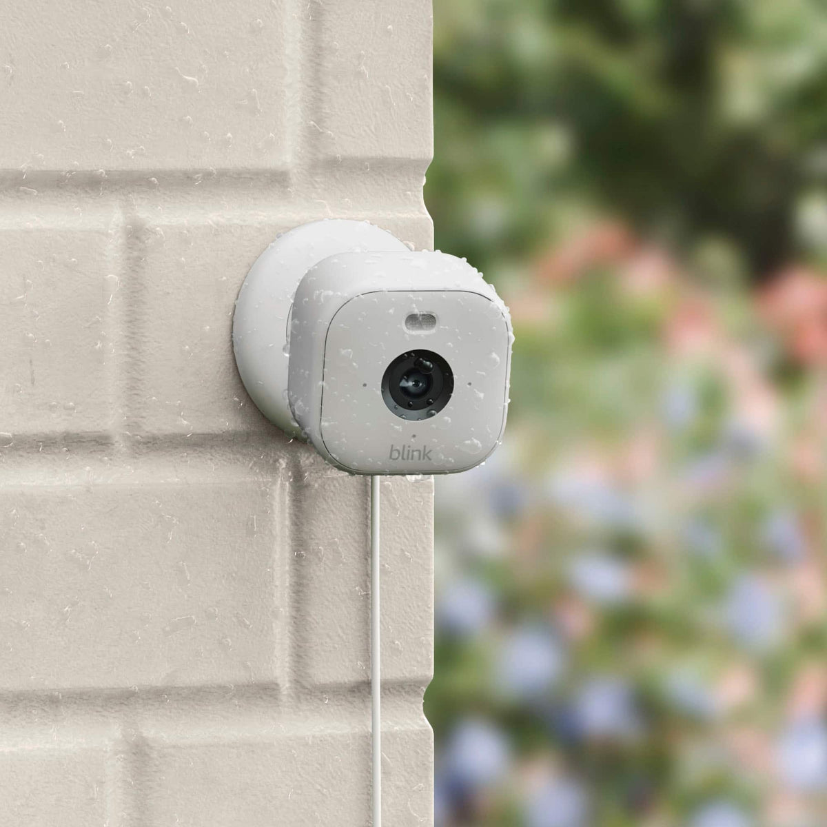 Blink - Mini 2 - Home Security & Pet Camera(s) with HD video, color night view, motion detection, two-way audio - 1 cam - White