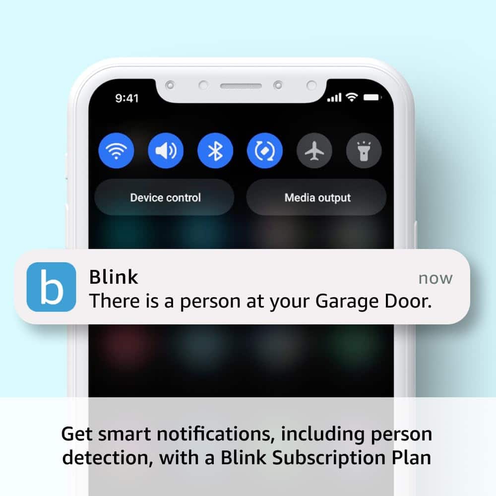 Blink - Mini 2 - Home Security & Pet Camera(s) with HD video, color night view, motion detection, two-way audio - 1 cam - White