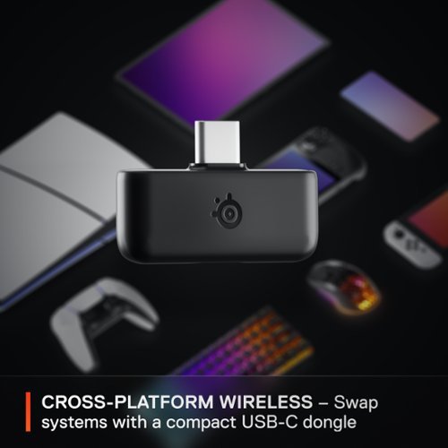 SteelSeries - Arctis Nova 5 Wireless Gaming Headset for PC, PS5, and PS4 - Black