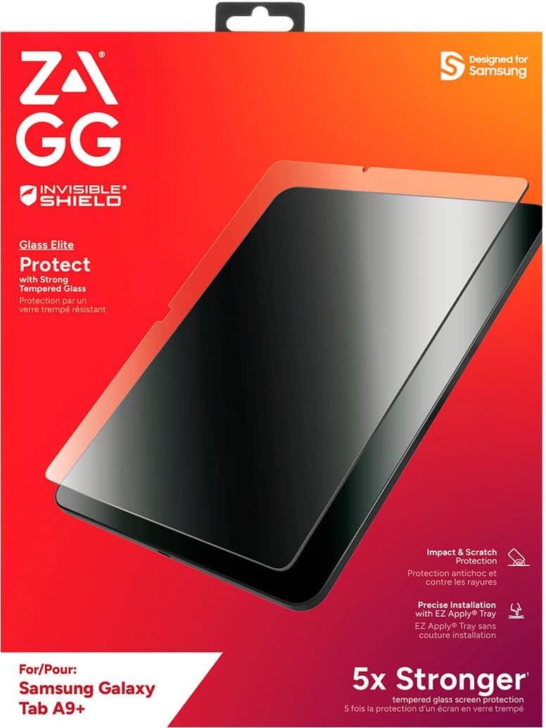 ZAGG - Glass Elite Samsung A9+ - Clear