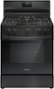 Frigidaire - 30 in. Wide 5 burners 5.1 Cu. Ft Freestanding Gas Range with Quick Boil Burner - Black